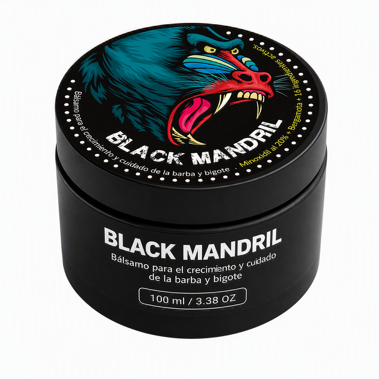 Bálsamo de crecimiento de barba 20% Minoxidil
