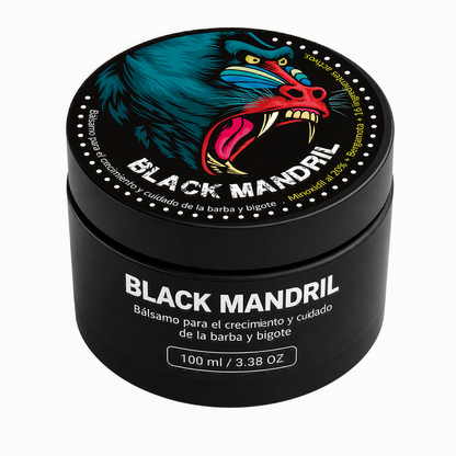 Bálsamo de crecimiento de barba 12% Minoxidil