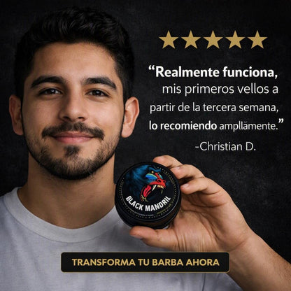 Bálsamo de crecimiento de barba 12% Minoxidil